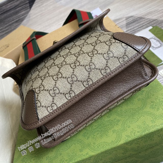 Gucci新款包包 古馳Suprememini郵差包 Gucci時尚經典單肩斜挎包 501050  ydg3118